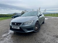 USED 2017 17 SEAT LEON 2.0 TSI Cupra 290 Black Sport Tourer 5dr Petrol DSG Euro 6 (s/s) (290 ps) 