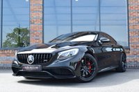 USED 2018 L MERCEDES-BENZ S-CLASS 5.5 S63 V8 AMG S Coupe 2dr Petrol SpdS MCT Euro 6 (s/s) (585 ps) BURMESTER SURROUND / HUD