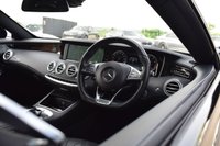 USED 2018 L MERCEDES-BENZ S-CLASS 5.5 S63 V8 AMG S Coupe 2dr Petrol SpdS MCT Euro 6 (s/s) (585 ps) BURMESTER SURROUND / HUD