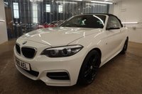 USED 2018 18 BMW 2 SERIES 3.0 M240i Convertible 2dr Petrol Auto Euro 6 (s/s) (340 ps) FANTASTIC CONDITION WITH GREAT SERVICE HISTORY. FEATURES SUCH AS HEATED SEATS, SAT NAV