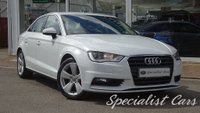 USED 2016 65 AUDI A3 1.4 TFSI CoD Sport Saloon 4dr Petrol S Tronic Euro 6 (s/s) (Nav) (150 ps) 