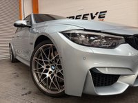 USED 2018 18 BMW M3 3.0 BiTurbo Competition Saloon 4dr Petrol DCT Euro 6 (s/s) (450 ps) Over &pound;5000 Options | Full BMW Service History | Immaculate Car