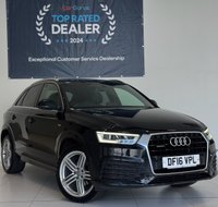 USED 2016 16 AUDI Q3 2.0 TDI S line Plus SUV 5dr Diesel S Tronic quattro Euro 6 (s/s) (184 ps) 