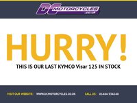 USED 2024 24 KYMCO Visar 125 LATEST MODEL JUST 4218 MILES AS NEW AS NEW JUST 4300  MILES ON THE CLOCK