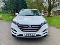 USED 2018 18 HYUNDAI TUCSON 1.6 GDi Blue Drive SE Nav SUV 5dr Petrol Manual Euro 6 (s/s) (132 ps) ULEZ Complianty With Full Service History And Only 1 Driver From New !