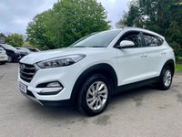 USED 2018 18 HYUNDAI TUCSON 1.6 GDi Blue Drive SE Nav SUV 5dr Petrol Manual Euro 6 (s/s) (132 ps) ULEZ Complianty With Full Service History And Only 1 Driver From New !