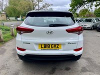 USED 2018 18 HYUNDAI TUCSON 1.6 GDi Blue Drive SE Nav SUV 5dr Petrol Manual Euro 6 (s/s) (132 ps) ULEZ Complianty With Full Service History And Only 1 Driver From New !