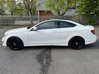 USED 2013 62 MERCEDES-BENZ C-CLASS 1.6 C180 BlueEfficiency AMG Sport Coupe 2dr Petrol Manual Euro 5 (s/s) (156 ps) 