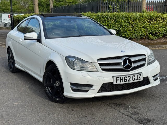 2013 62 Mercedes-Benz C-Class 1.6 C180 BlueEfficiency AMG Sport Coupe 2dr Petrol Manual Euro 5 (s/s) (156 ps)