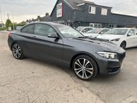USED 2017 67 BMW 2 SERIES 2.0 220i Sport Coupe 2dr Petrol Auto Euro 6 (s/s) (184 ps) 