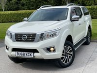 USED 2018 68 NISSAN NAVARA 2.3 dCi Tekna Pickup Double Cab 4dr Diesel Auto 4WD Euro 6 (190 ps) ** NO VAT * * CANOPY ** AUTOMATIC