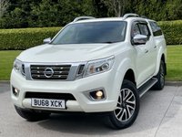 USED 2018 68 NISSAN NAVARA 2.3 dCi Tekna Pickup Double Cab 4dr Diesel Auto 4WD Euro 6 (190 ps) ** NO VAT * * CANOPY ** AUTOMATIC