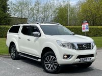 USED 2018 68 NISSAN NAVARA 2.3 dCi Tekna Pickup Double Cab 4dr Diesel Auto 4WD Euro 6 (190 ps) ** NO VAT * * CANOPY ** AUTOMATIC