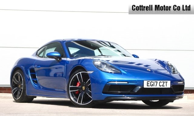 2017 17 Porsche 718 Cayman 2.5T S Coupe 2dr Petrol PDK Euro 6 (s/s) (350 ps)
