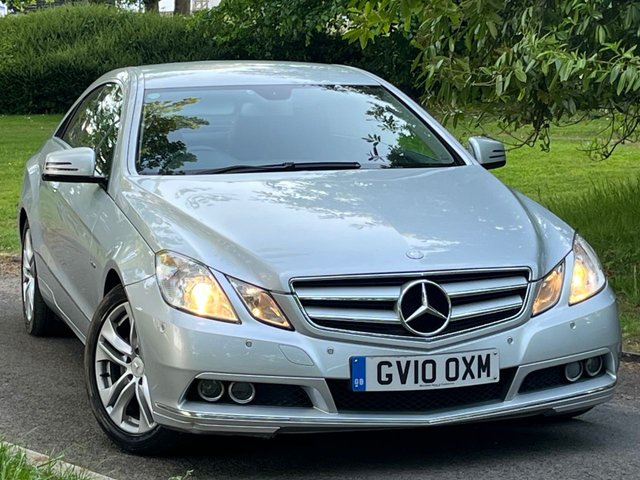 2010 10 Mercedes-Benz E-Class 2.1 E220 CDI BlueEfficiency SE Coupe 2dr Diesel Tiptronic Euro 5 (170 ps)