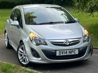 USED 2014 14 VAUXHALL CORSA 1.4 16V SRi Hatchback 3dr Petrol Manual Wide Ratio Euro 5 (100 ps) 