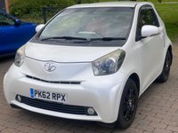 USED 2012 62 TOYOTA IQ 1.0 VVT-i 2 Hatchback 3dr Petrol Manual Euro 5 (68 ps) FULL RED NAPPA LEATHER