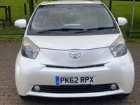 USED 2012 62 TOYOTA IQ 1.0 VVT-i 2 Hatchback 3dr Petrol Manual Euro 5 (68 ps) FULL RED NAPPA LEATHER