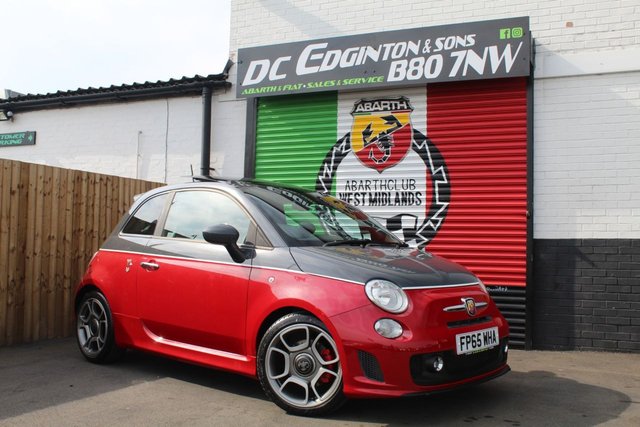 2015 65 Abarth 595 1.4 T-Jet Turismo Hatchback 3dr Petrol Auto Euro 6 (160 bhp)