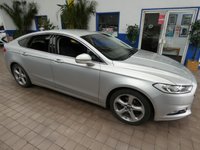 USED 2016 66 FORD MONDEO 2.0 TDCi Titanium Hatchback 5dr Diesel Manual Euro 6 (s/s) (180 ps) &pound;35 ROAD TAX SAT NAV BLUETOOTH CRUISE CONTROL PARKING SENSORS LOW MILEAGE TIDY EXAMPLE