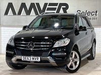 USED 2013 63 MERCEDES-BENZ M-CLASS 2.1 ML250 BlueTEC SE SUV 5dr Diesel G-Tronic 4WD Euro 6 (s/s) (204 ps) 