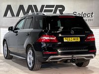 USED 2013 63 MERCEDES-BENZ M-CLASS 2.1 ML250 BlueTEC SE SUV 5dr Diesel G-Tronic 4WD Euro 6 (s/s) (204 ps) 