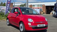 USED 2013 13 FIAT 500 1.2 Lounge Hatchback 3dr Petrol Manual Euro 4 (69 bhp) 