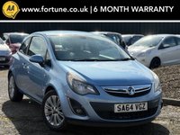 USED 2014 64 VAUXHALL CORSA 1.2 16V SE Hatchback 3dr Petrol Manual Euro 5 (85 ps) 