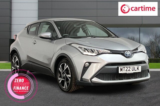View our Toyota C-HR 1.8 VVT-h GPF Design SUV 5dr Petrol Hybrid CVT Euro 6 (s/s) (122 ps) Reverse Camera, Toyota Touch 2 Go Navigation, Cruise Control, Voice Recognition, Electric Mirrors 