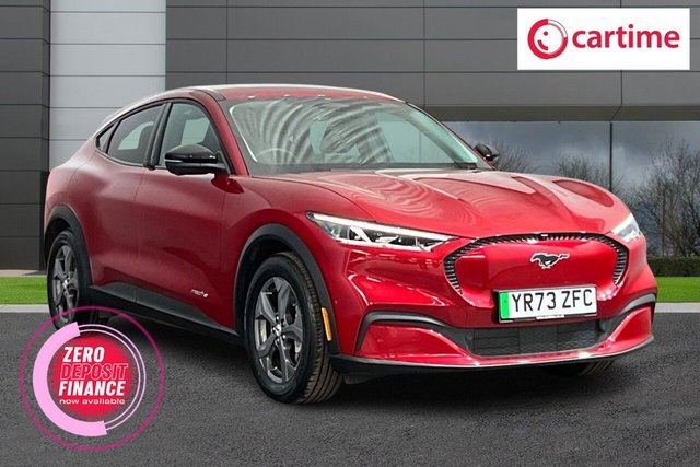View our Ford Mustang Mach-E Standard Range 70kWh SUV 5dr Electric Automatic (269 ps) 15-Inch Touchscreen,  Apple CarPlay / Android Auto, Reverse Camera / Park Sensors, Heated Front Seats, Wireless Charging