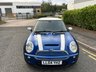 USED 2004 04 MINI HATCH 1.6 Cooper S Hatchback 3dr Petrol Manual Euro 4 (163 bhp)-Factory Extras Worth �&pound;4,571-Low Mileage R53 Cooper S-Finished In Hyper Blue Metallic With a Chili Pack. 