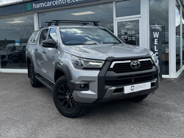 2021 71 Toyota HI-Lux 2.8 D-4D Invincible X Pickup Double Cab 4dr Diesel Auto 4WD Euro 6 (s/s) (204 ps)