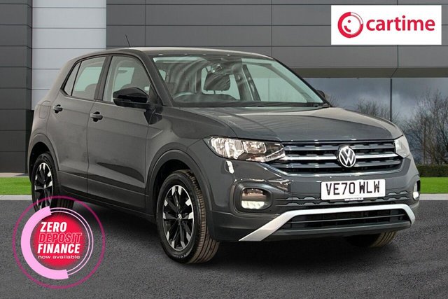 View our Volkswagen T-Cross 1.0 TSI S SUV 5dr Petrol Manual Euro 6 (s/s) (95 ps) 8In Touchscreen, DAB - Digital Radio, Bluetooth, USB, Air Conditioning