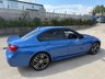 USED 2018 68 BMW 3 SERIES 3.0 330d M Sport Shadow Edition Saloon 4dr Diesel Auto xDrive-factory extras worth &pound;3,835-2 OWNER CAR FINISHED IN ESTORIL BLUE WITH BLACK DAKOTA LEATHER-19