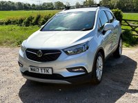USED 2017 17 VAUXHALL MOKKA X 1.6i Design Nav SUV 5dr Petrol Manual Euro 6 (s/s) (115 ps) ONLY 1 PREVIOUS KEEPER