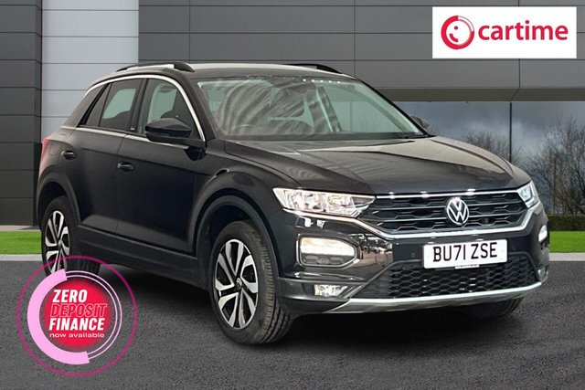 View our Volkswagen T-Roc 1.5 TSI EVO Active SUV 5dr Petrol Manual Euro 6 (s/s) (150 ps) 8in Touchscreen,  Apple CarPlay / Android Auto, Front  / Rear Park Sensors, Bluetooth, Cruise Control