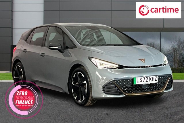 View our Cupra Born e-Boost 77kWh V2 Hatchback 5dr Electric Auto (4 Seat) (230 ps) Multimedia Display, Apple CarPlay / Android Auto, Heated Seats, Front / Rear Park Sensors, Heated Steering Wheel
