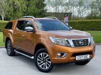 USED 2017 17 NISSAN NAVARA 2.3 dCi Tekna Pickup Double Cab 4dr Diesel Auto 4WD Euro 6 (190 ps) ** NO VAT * *  SAT NAV ** LOW MILES