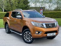 USED 2017 17 NISSAN NAVARA 2.3 dCi Tekna Pickup Double Cab 4dr Diesel Auto 4WD Euro 6 (190 ps) ** NO VAT * *  SAT NAV ** LOW MILES