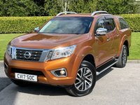 USED 2017 17 NISSAN NAVARA 2.3 dCi Tekna Pickup Double Cab 4dr Diesel Auto 4WD Euro 6 (190 ps) ** NO VAT * *  SAT NAV ** LOW MILES