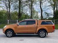 USED 2017 17 NISSAN NAVARA 2.3 dCi Tekna Pickup Double Cab 4dr Diesel Auto 4WD Euro 6 (190 ps) ** NO VAT * *  SAT NAV ** LOW MILES