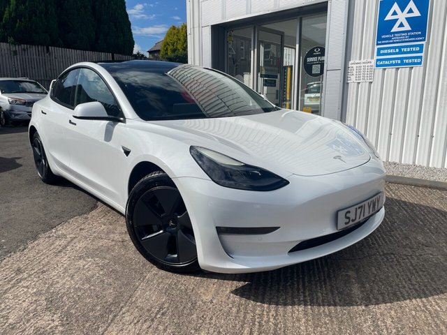 View our Tesla Model 3 (Dual Motor) Long Range Saloon 4dr Electric Auto 4WDE (346 ps)