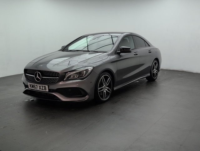 USED 2018 67 Mercedes-Benz Cla 2.1 Cla220d Amg Line Coupe 4dr Diesel 7g-Dct Euro 6 (s/S) (177 Ps) - Sat Nav, Privacy, Sensors