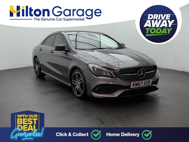 USED 2018 67 Mercedes-Benz Cla 2.1 Cla220d Amg Line Coupe 4dr Diesel 7g-Dct Euro 6 (s/S) (177 Ps) - Sat Nav, Privacy, Sensors