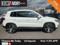 USED 2013 13 VOLKSWAGEN TIGUAN 2.0 TDI BlueMotion Tech SE SUV 5dr Diesel DSG 4WD Euro 5 (s/s) (140 ps) GREAT HISTORY INCLUDING TIMING BELT + WATER PUMP CHANGE @31K, 2 KEYS, BOOK PACK, FRESH SERVICE + 1YR MOT WITHIN THE SALE