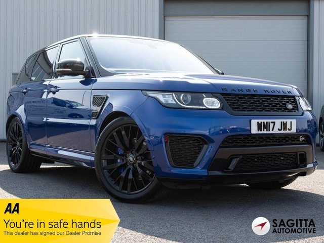 2017 17 Land Rover Range Rover Sport 5.0 V8 SVR SUV 5dr Petrol Auto 4WD Euro 6 (s/s) (550 ps)
