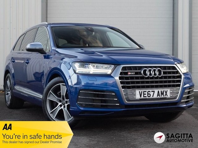 2017 67 Audi Sq7 4.0 TDI V8 SUV 5dr Diesel Tiptronic quattro Euro 6 (s/s) (435 ps)