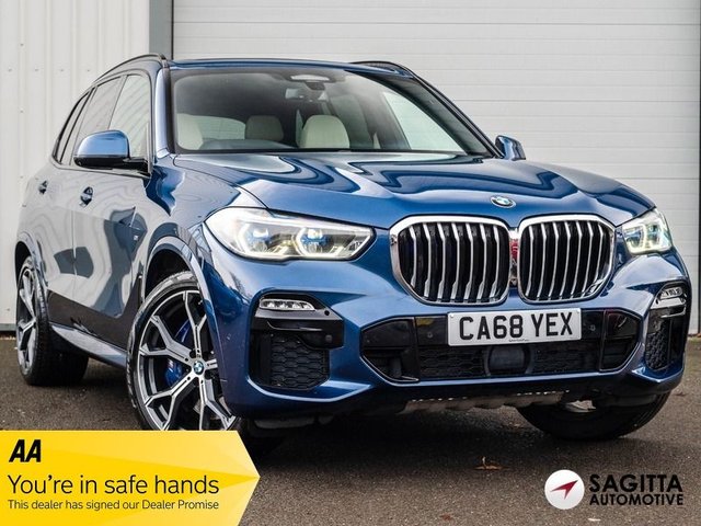 2018 68 BMW X5 3.0 30d M Sport SUV 5dr Diesel Auto xDrive Euro 6 (s/s) (265 ps)