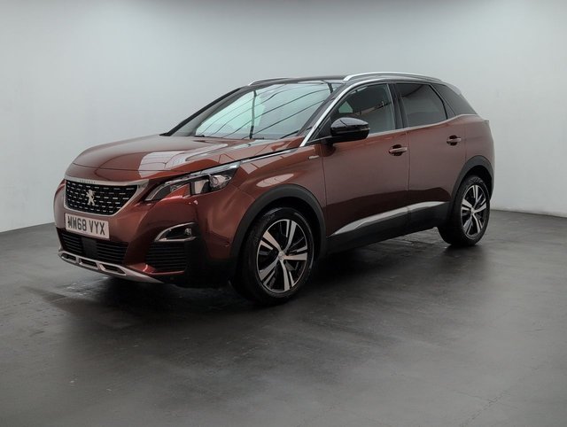 USED 2019 68 Peugeot 3008 1.5 Bluehdi GT Line Suv 5dr Diesel Manual Euro 6 (s/S) (130 Ps) - Sat Nav + Heated Seats
