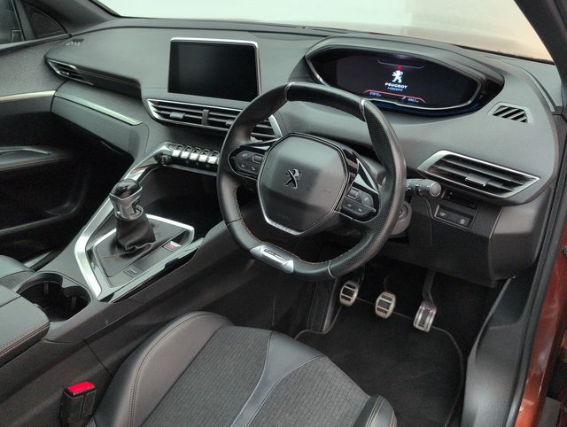 USED 2019 68 Peugeot 3008 1.5 Bluehdi GT Line Suv 5dr Diesel Manual Euro 6 (s/S) (130 Ps) - Sat Nav + Heated Seats